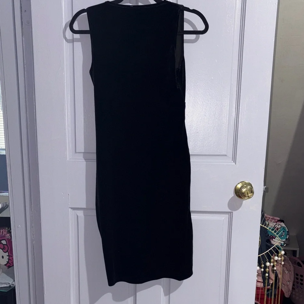 Black Velvet Dress